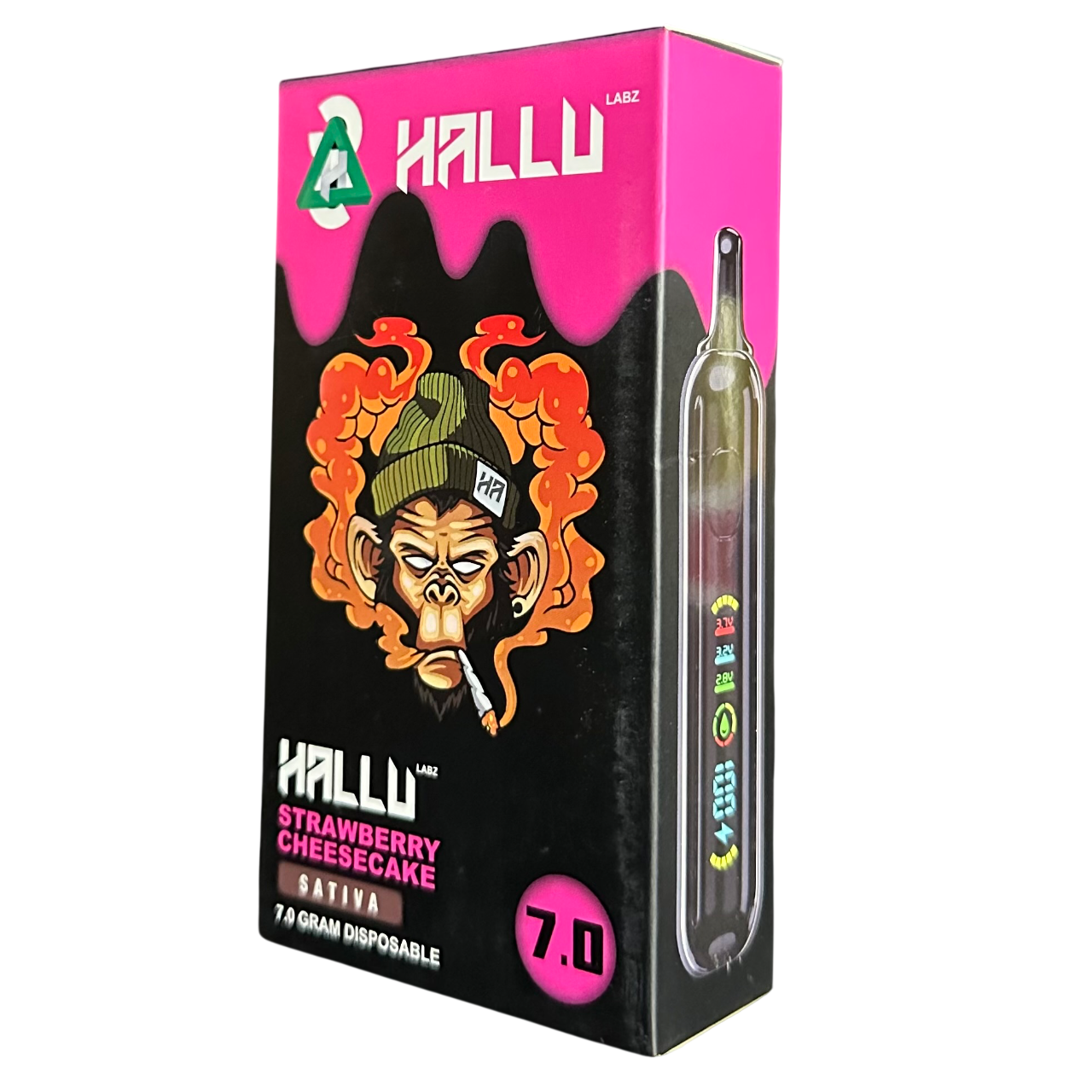Hallu 7.0 Sativa - Strawberry Cheesecake