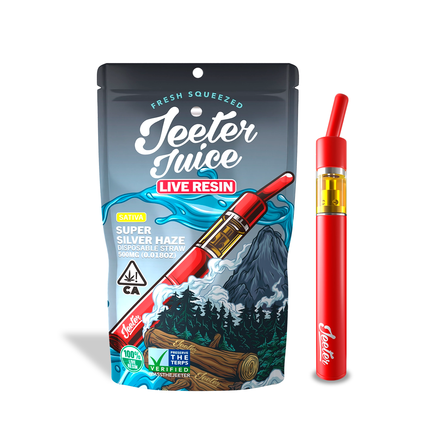 Jeeter Juice 1.0 - Super Silver Haze Sativa