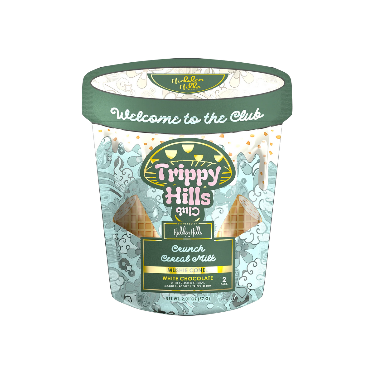 Trippy Hills Conez | Crunch Cereal Milk