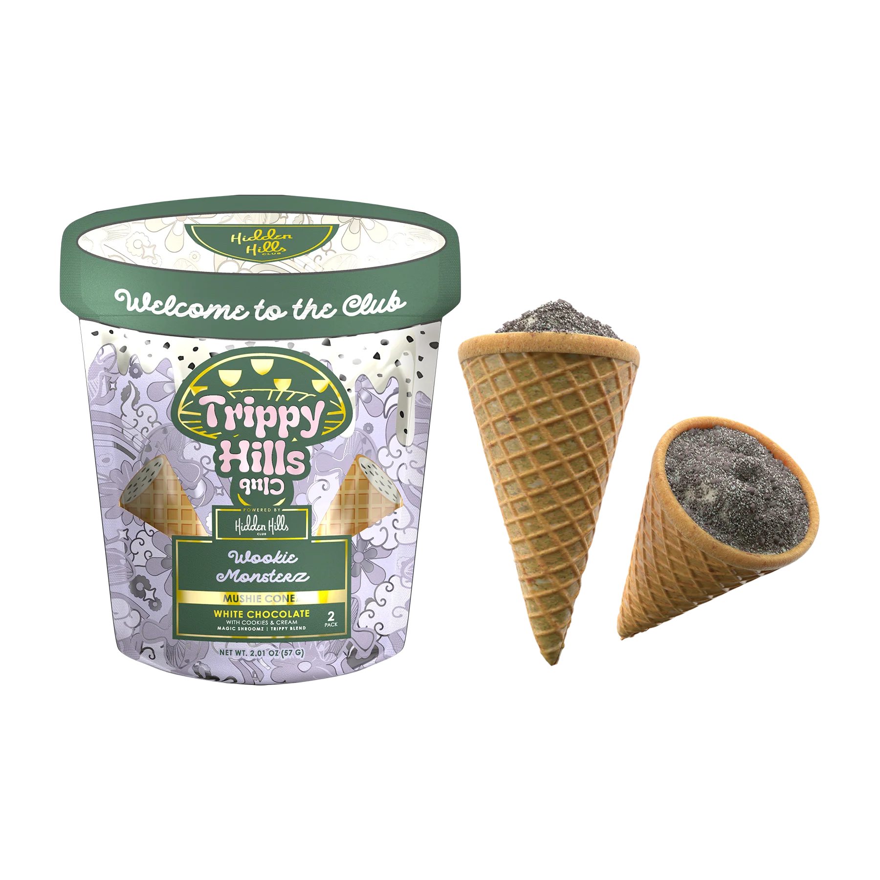 Trippy Hills Conez | Wookie Monster