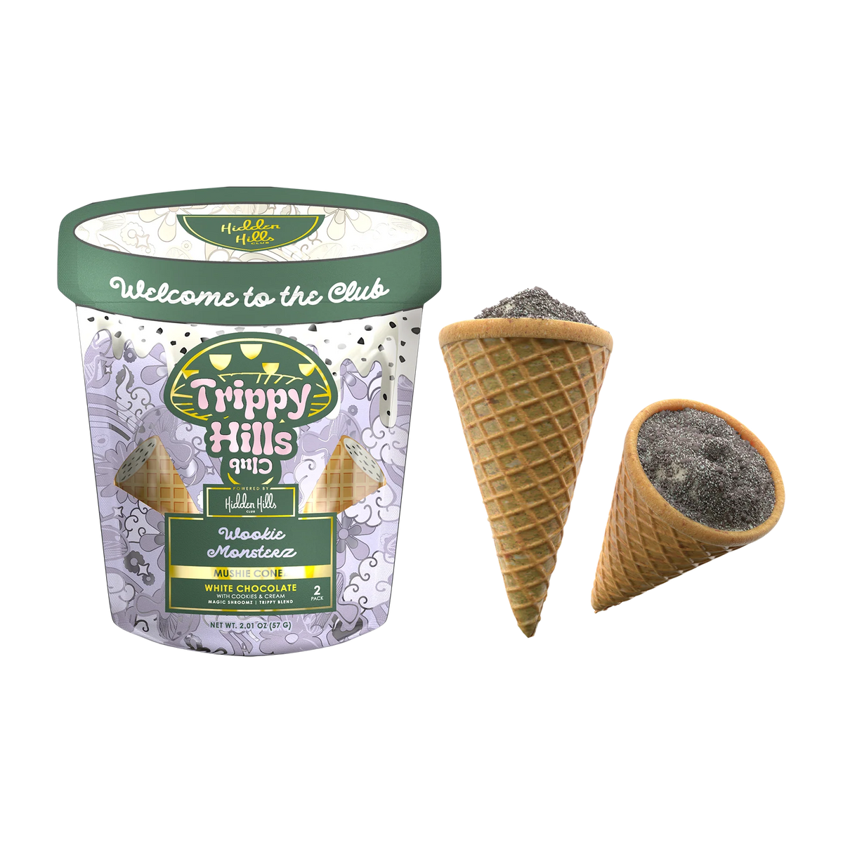 Trippy Hills Conez | Wookie Monster