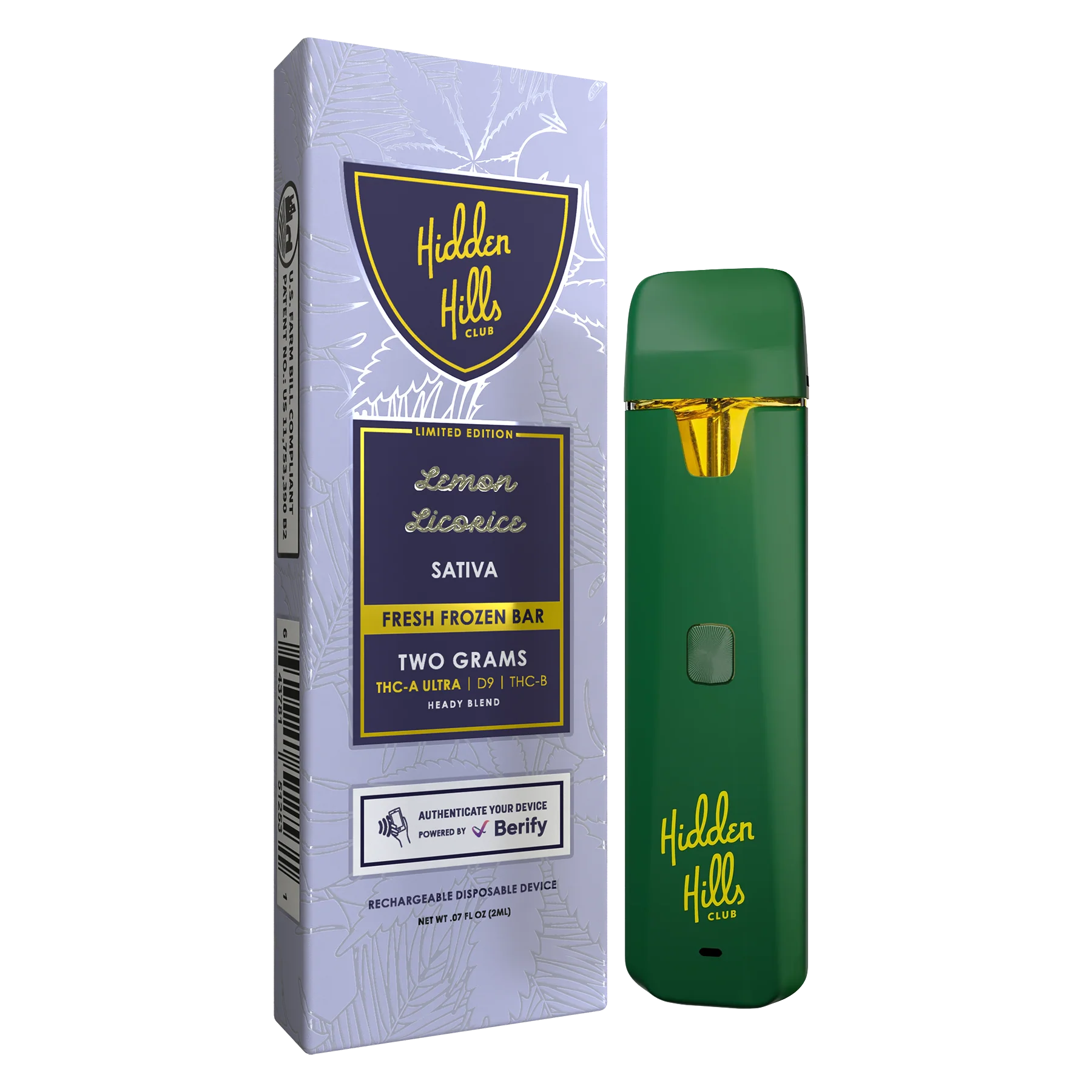 Hidden Hills - Lemon Licorice Sativa